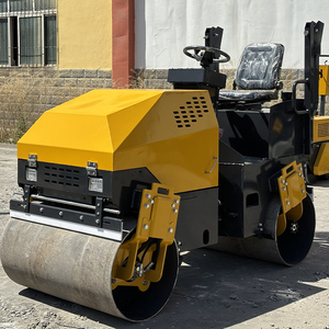 Bouwmachines 1ton 1.3ton 1.8ton 2ton 3ton 4ton 5ton 6ton 8ton Dubbele Enkele Enkele Drum Road Roller Hydraulische Compactor - Product Image 2