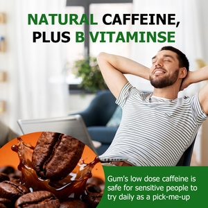 Gommes à mâcher au xylitol et aux vitamines, saveur menthe poivrée naturelle, 100 % xylitol, complément énergétique, gommes à mâcher à la caféine, 60 pièces, emballage OEM - Product Image 4