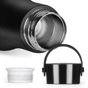 Botella de Agua Aislada FAYREN con Asa, Acero Inoxidable 304, a Prueba de Fugas, Libre de BPA + Cepillo de Limpieza para Viajes/Gimnasio - Product Image 3