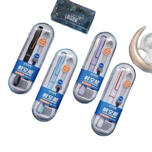 Stylo plume Turning Stones Time Capsule DS-7154 F, pointe 0.5mm, cartouches d'encre remplaçables pour la pratique de la calligraphie - Product Image 1