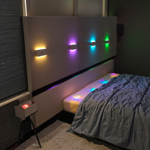 Lámparas Nocturnas LED Inteligentes Recargables con Sensor <span class=keywords><strong>de</strong></span> Movimiento y Cambio <span class=keywords><strong>de</strong></span> Color, Protección <span class=keywords><strong>para</strong></span> los Ojos, Lámpara <span class=keywords><strong>de</strong></span> Noche <span class=keywords><strong>para</strong></span> Dormitorio y Baño - Product Image 1