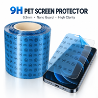 Film protecteur d'écran OEM en PET anti-rayures, qualité optique AR, haute transparence, couverture intégrale incurvée, 0,16 mm, pour téléphone portable Casio