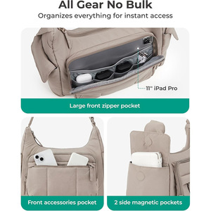 Nouveau <span class=keywords><strong>sac</strong></span> à bandoulière pour appareil photo imperméable et moelleux, <span class=keywords><strong>sac</strong></span> à bandoulière quotidien avec poche, étui de protection pour appareil photo numérique - Product Image 5