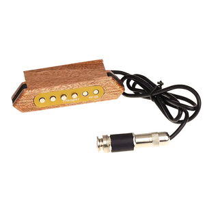Pastilla para Guitarra Acústica de Madera Clásica, Pastilla para Boca de Guitarra FP-06, para Piezas y Accesorios de Guitarra - Product Image 2