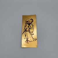 Collection de billets de banque en feuille d'or, monnaie indienne étanche, cadeau doré religieux
