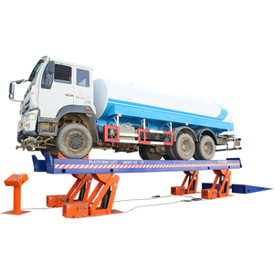 Plateforme élévatrice à ciseaux hydraulique pour camions, capacité 40 tonnes, pour réparation et entretien de camions - Product Image 2