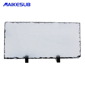 Cornice per foto a MK-16 lunga di media qualità con trasferimento di calore in pietra e sublimazione ardesia naturale buona per la decorazione domestica - Product Image 2