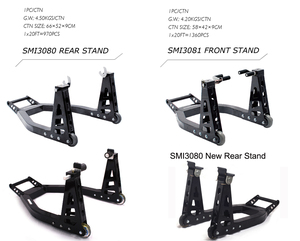 Soporte de Paddock trasero para motocicleta, material Universal de aluminio superligero para bicicletas - Product Image 5