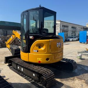 Mini-excavatrice d'occasion à haute efficacité de travail, Cat303E, excavatrice de 3 tonnes, Cat303.5E, excavatrice d'occasion de bonne qualité, EPA/CE - Product Image 6