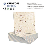 Papel Tapiz Moderno Resistente al Calor, Impermeable, Autoadhesivo, de PVC, para Decoración de Interiores