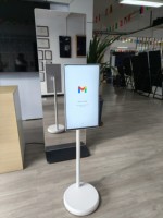 Pantalla Hiseeview de 21.5 Pulgadas, Televisor Inteligente Portátil con Ruedas, 1080p, Tableta Interactiva con Sistema Operativo Android, Compatible con Google Store
