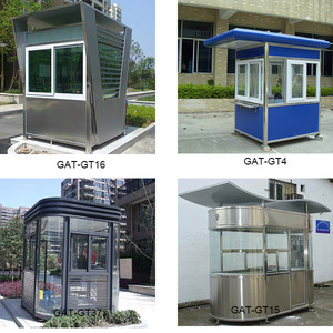 Strutture disponibili Montare in acciaio inox guardia garitta modulare in <span class=keywords><strong>container</strong></span> da <span class=keywords><strong>40</strong></span> piedi - Product Image 6