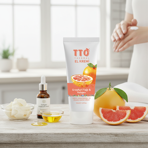 Crème pour les mains hydratante et nourrissante TTO avec huile de pamplemousse, collagène, acide hyaluronique et beurre de karité 50 ml - Product Image 3