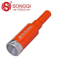 Forets diamantés de bonne qualité pour perçage à sec, accessoires populaires à utiliser, pour trous de scie mascotte, perçage à sec, sans besoin d'eau de 6 à 100mm, 20 pièces