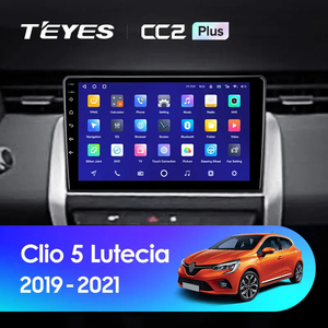 TEYES-<span class=keywords><strong>Autoradio</strong></span> avec Lecteur Vidéo Multimédia <span class=keywords><strong>pour</strong></span> Voiture, Navigation GPS, Android No 2din <span class=keywords><strong>2</strong></span>, CC2 Plus, <span class=keywords><strong>pour</strong></span> Renault <span class=keywords><strong>Clio</strong></span> 5 Lutecia 2019 - 2021 - Product Image 3