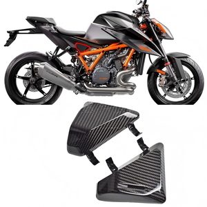 Cubierta de Fibra de Carbono Seca 3K para el Marco, Panel Lateral de la Carrocería, Cubierta Decorativa para <span class=keywords><strong>KTM</strong></span> <span class=keywords><strong>1290</strong></span> Super Duke R 2017 2018 <span class=keywords><strong>2019</strong></span>, Accesorios para Motocicleta - Product Image 2