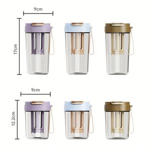 11oz 330ml 16oz 480ml Cold Brew <b>Coffee</b> <b>Maker</b> 2 in One Lid Options Iced <b>Coffee</b> Cups with Lids and Straws with Mesh Filter - Product Image 6