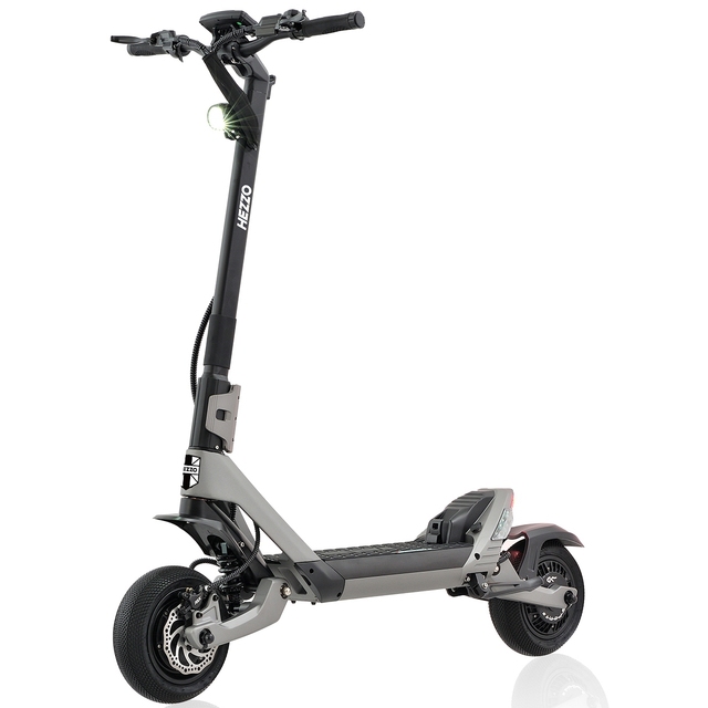 HEZZO F6 10Inch Aluminum Alloy Electric Scooter 3200W Dual Motors Foldable Hydraulic Disc Brakes Waterproof Full Terrain Tires
