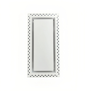 Diffuseur d'air encastré en aluminium, design <span class=keywords><strong>rectangulaire</strong></span> moderne, <span class=keywords><strong>grille</strong></span> de <span class=keywords><strong>ventilation</strong></span> pour salle de bain - Product Image 1