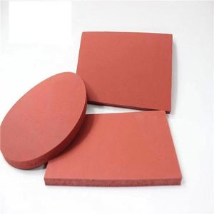 High Temperature Resistance <b>Foam</b> Silicone Board Shock Absorption Seal Flame Retardant Silicone <b>Foam</b> <b>Pad</b> - Product Image 4