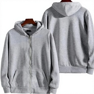 เสื้อฮู้ดซิปผู้ชาย หนัก 400GSM ผ้าฝ้าย 100% พิมพ์ลายดิจิทัลที่หน้า โลโก้พิมพ์ แห้งเร็ว เป็นมิตรกับสิ่งแวดล้อม ระบายอากาศได้ดี เหมาะสำหรับกีฬาฤดูหนาว - Product Image 6