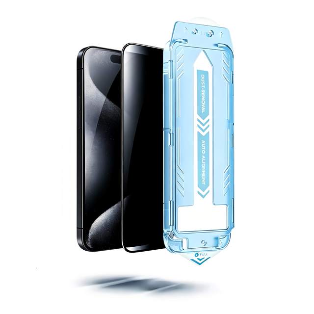 Wholesale AR Anti-Reflective Anti-Fingerprint 9H Bubble-Free Auto Dust-Removal Glass for iPhone 17 18 Pro Max 16 15 14 Plus 13