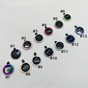 ฟิล์มกันรอยเลนส์กล้องโลหะสำหรับ iPhone 16 11 12 13 14 15 Pro Max 15 14 Plus 13 12 Mini กระจกกันรอยกล้องบน iPhone 17 Pro Max - Product Image 2