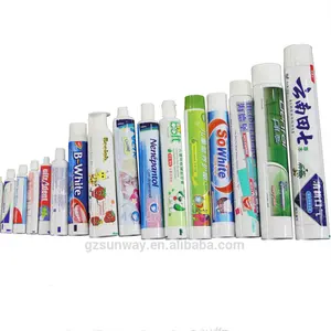 soft plastic toothpaste packaging tubes