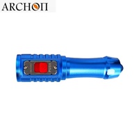 Lampe de plongée ARCHON S14V en acier inoxydable 1400LM CREE 5000K LED sous-marine 100m avec interrupteur magnétique pour photographie et vidéo