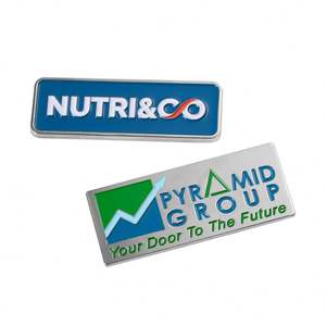 Imán Personalizado para Refrigerador, Imán de Aleación de Zinc Metálico, Imán Promocional para Refrigerador, Imanes Rectangulares 2D y 3D de Esmalte Suave para Refrigerador - Product Image 4