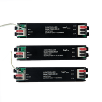 Driver LED Output Tunggal AC-DC Kompatibel Tuya, Dual Channel PWM Phase-Cut Dimming 201-300W untuk Pencahayaan Dalam/Luar Ruangan