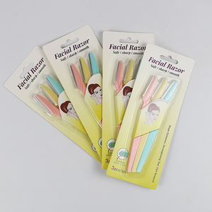 Của phụ nữ chăm sóc sắc đẹp trên khuôn mặt lông mày dao cạo tông đơ dermaplaning công cụ cho trang điểm Chế độ cạo râu - Product Image 2