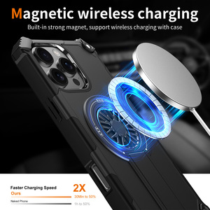 Thiết Kế Mới Quay Con Quay Con Quay Từ Khung Di Động Điện Thoại Di Động Trường Hợp Đối Với iPhone 17 16 15 14 Chống Sốc Di Động Cover Quay Lại Đối Với Samsung - Product Image 4