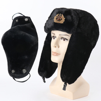 Gorro de Invierno con Orejeras de Piel de Mapache Real, Color Marrón Natural, Gorro de Diseñador con Piel de Zorro Esponjosa para Fiestas, Deportes y Pesca