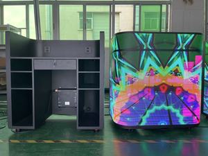 DJ Booth LED hiển thị đầy đủ màu sắc điện tử âm nhạc lễ hội đêm Bar DJ Booth LED hiển thị - Product Image 2