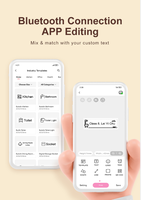 Imprimante sans encre portable PUTY Mini, haute performance, 203 dpi, format de papier 12 mm, compatible iOS et Android, en stock