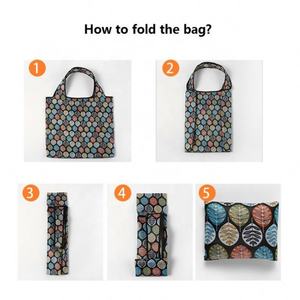 Bolsa de Compras Plegable Grande de Poliéster 190T, Resistente, Expandible y Reutilizable - Product Image 6