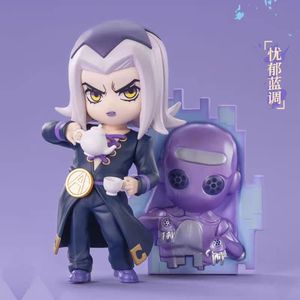 100% Original 6PCS/Set Pop Bizarre Adventure Golden Wind Series Blind Box Japan Anime <span class=keywords><strong>Action</strong></span> Figures Collectible PVC Toys - Product Image 5