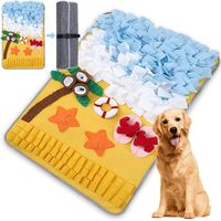 Tapis d'entraînement olfactif pour animaux de compagnie Ocean Beach / Tapis olfactif pour chien