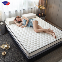 Kaufen Sie Hotel matratzen 2 3 4 Zoll Natur latex Bett Topper Reise Queen King Twin XL Full Size Bett Gel Memory Foam Matratze Topper