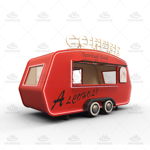 รถขายอาหารติดรถตู้พิซซ่าอาหารจานด่วนรถลากอาหารอุปกรณ์ครบครันออกแบบได้ตามต้องการ - Product Image 1