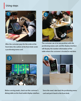 Freequeue YXD – Dispositif intelligent de numérotation de table pour restaurant, localisateur de position client, blanc, signal intérieur 200m