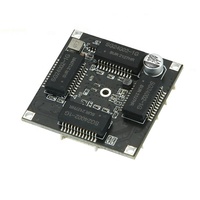 Module de commutateur réseau Gigabit Micro 4 ports DC5-12V 38*38mm 1000 Mbps Commutateur Ethernet PCB pour caméra de vidéosurveillance