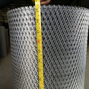 Factory Price Flattened Aluminum Expanded Metal Steel <b>Wire</b> <b>Mesh</b> - Product Image 4