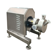 304/316 Émulsifiant d'aspiration de poudre directe d'usine d'acier inoxydable de catégorie sanitaire émulsionnent la pompe de mélangeur efficace