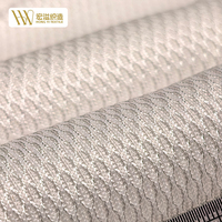 Tissu en maille 100% polyester pour la tige et la languette des chaussures, résistant à l'usure, respirant, séchage rapide, évacuation de l'humidité, fabricant direct