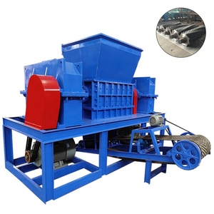 IndustrialDouble Shaft <b>Shredder</b> Machine Plastic <b>Shredder</b> Cardboard <b>Shredder</b> Plastic Shredding Machine - Product Image 5