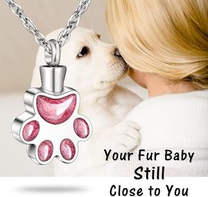 Kalung Liontin Urn Emas Bestseller untuk Wanita, Perhiasan Kremasi untuk Abu Jenazah - Product Image 1
