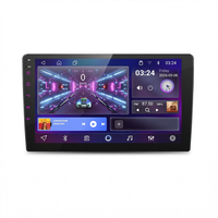 Autoradio GPS 9 pouces avec écran tactile Android pour lecteur multimédia avec DSP, aide au recul, CarPlay sans fil et Android Auto, autoradio de tableau de bord