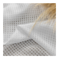 Voilages Intégrés Innermor en Tulle Tissé Solide 100% Polyester Translucide, Style Européen et Américain, Blanc Gris, Personnalisables